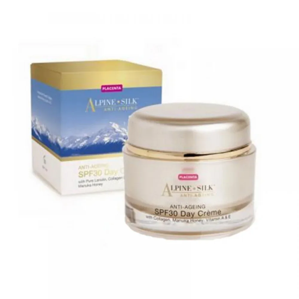 Alpine Silk 艾贝斯 Anti Ageing SPF30 Day Creme 抗衰老日霜 SPF30防晒 50g【保质期2027.12】 详情图 1