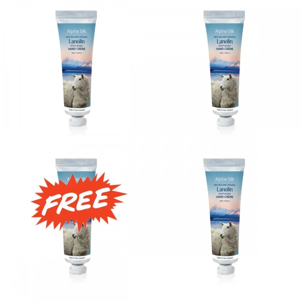 Alpine Silk 艾贝斯 organic lanolin moisturising hand creme 30ml 有机羊毛脂保湿手霜 30ml ASO107【保质期2028.09】 详情图 1