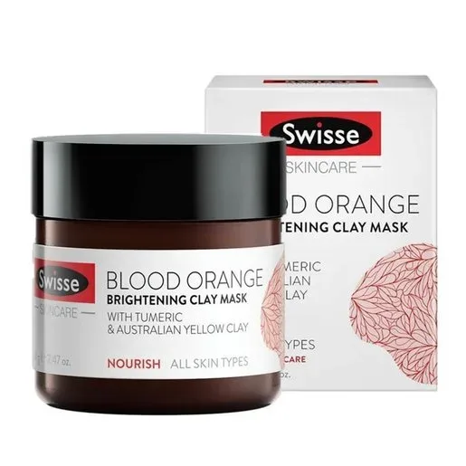 Swisse 斯维诗 血橙亮肤矿物泥清洁面膜 70g 详情图 1
