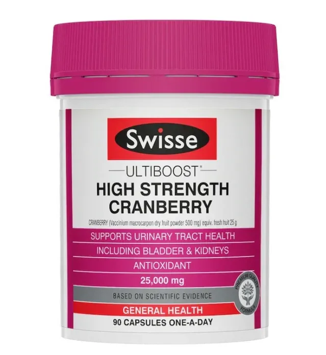 Swisse 斯维诗 蔓越莓胶囊 90粒【保质期2027.07】 详情图 1