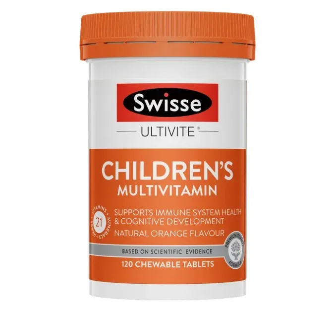 Swisse 斯维诗 儿童复合维生素咀嚼片 120片【保质期2027.01】 详情图 1