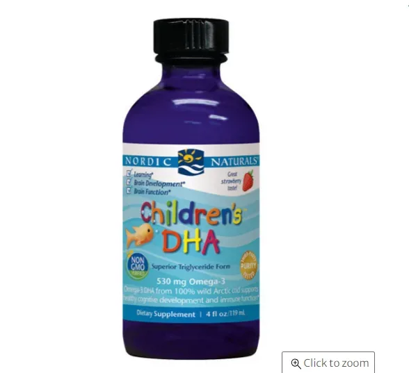 Nordic Naturals 挪威小鱼 儿童DHA鱼油（草莓味）119ml【保质期2028.02】 详情图 1