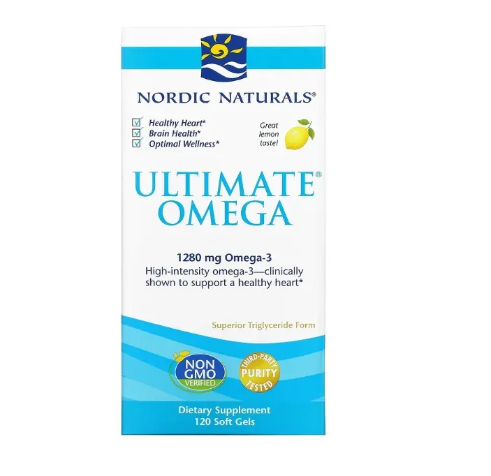 Nordic Naturals 挪威小鱼 成人鱼油（柠檬味）120粒【保质期2028.10】 详情图 1