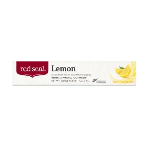 Red Seal 红印 天然柠檬牙膏 100g【保质期2028.04】 详情图 1