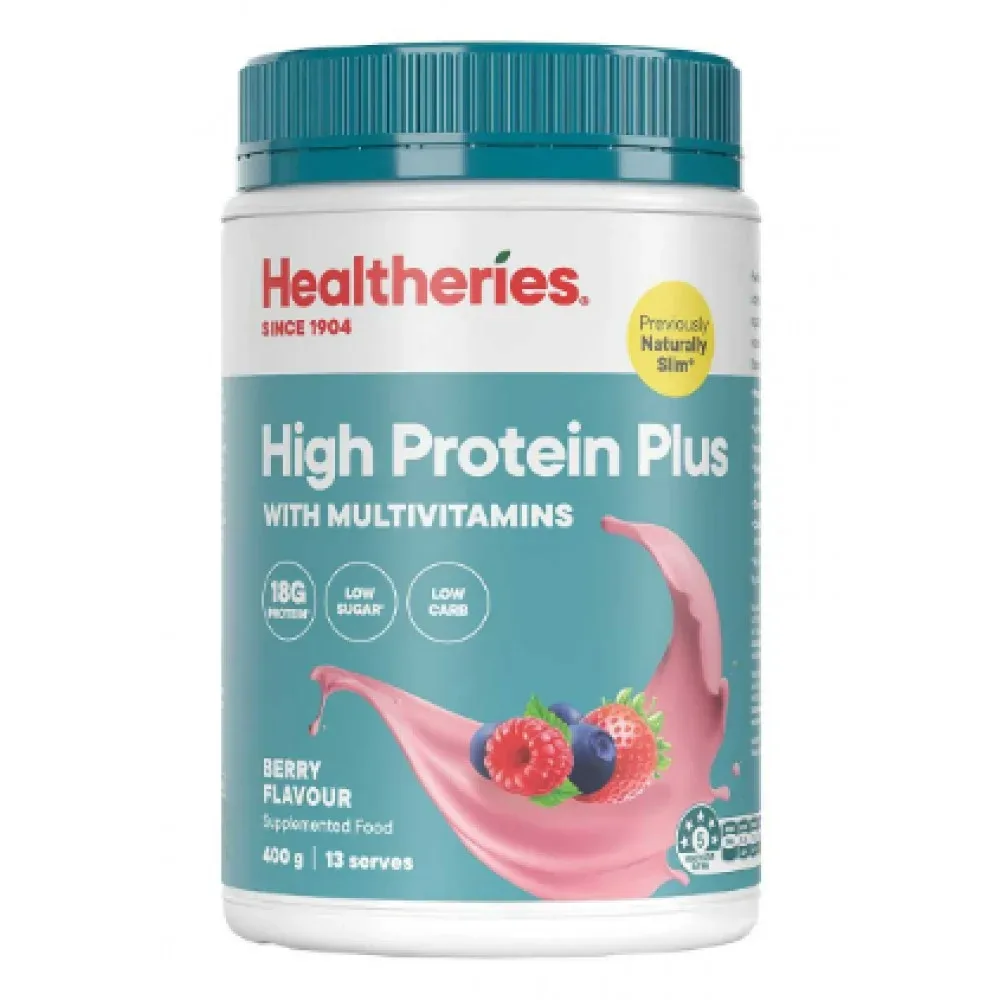 Healtheries 贺寿利 高蛋白复合营养粉 莓果味 400g 详情图 1