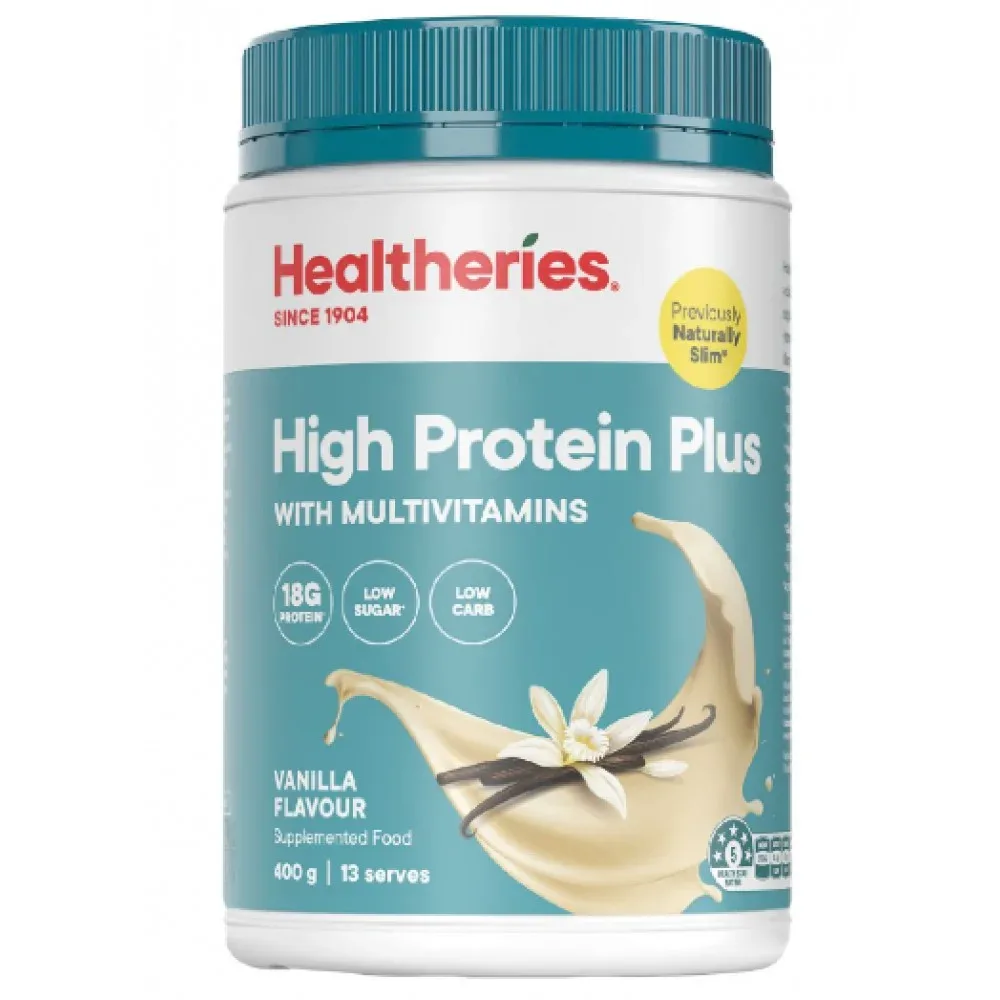 Healtheries 贺寿利 高蛋白复合营养粉 香草味 400g【保质期2027.03】 详情图 1