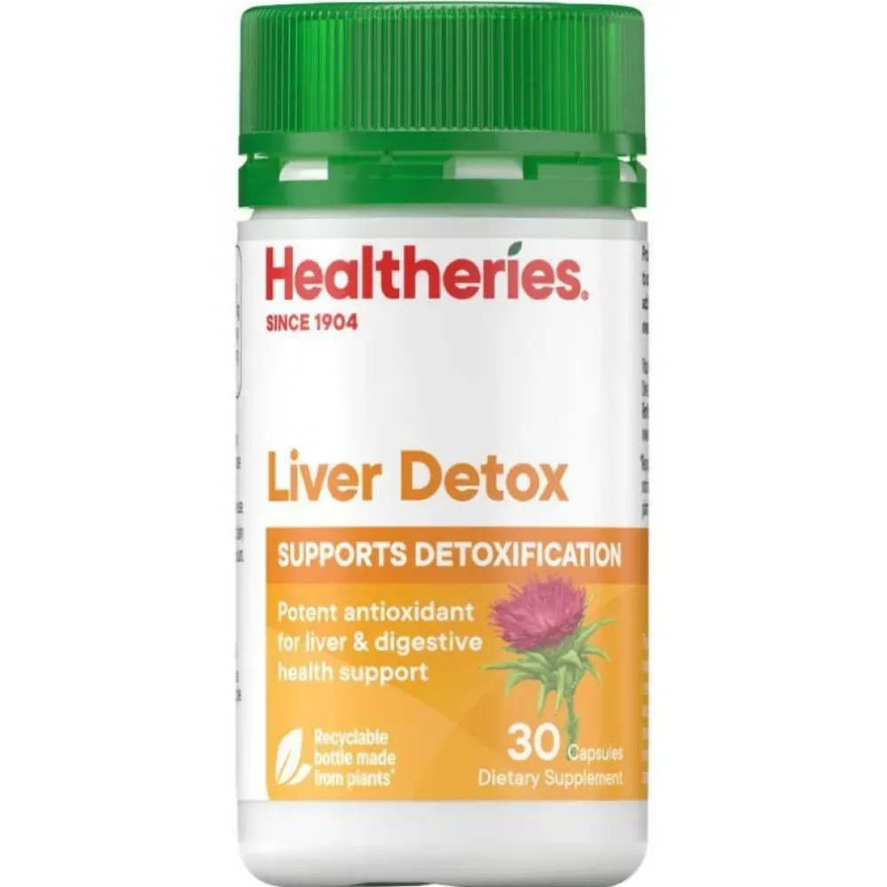 Healtheries 贺寿利 Liver Detox护肝营养配方 30粒【保质期2029.04】 详情图 1