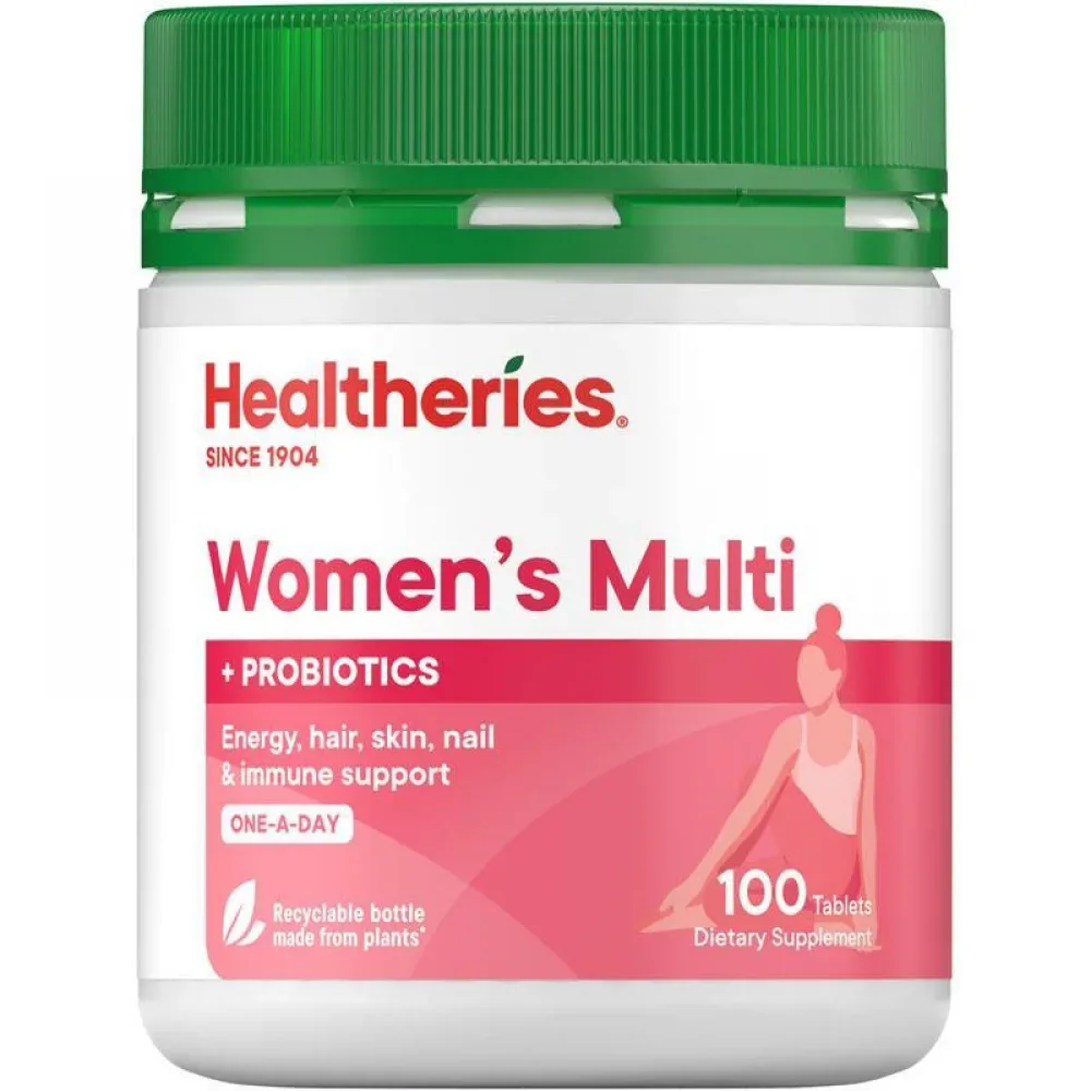 Healtheries 贺寿利 女性复合维生素 100片【保质期2028.10】 详情图 1