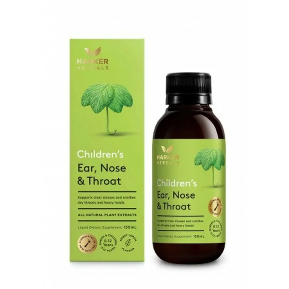 Harker Herbals 哈克草本 儿童耳鼻喉日常护理草本液 150ml【保质期2029.06】 详情图 1