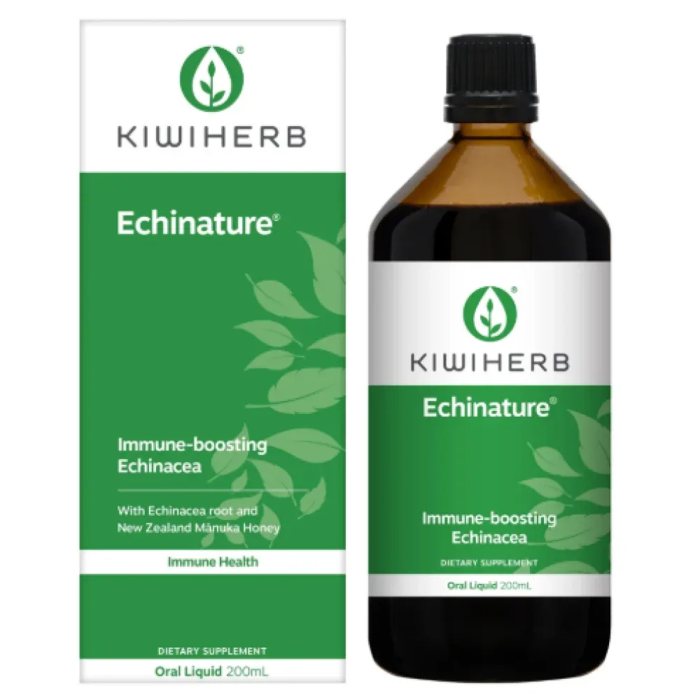 Kiwiherb 奇异草本 成人紫锥菊防护支持糖浆 200ml【保质期2029.04】 详情图 1