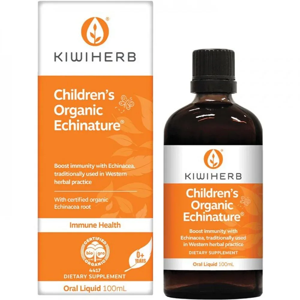 Kiwiherb 奇异草本 儿童有机紫锥菊免疫支持糖浆 100ml【保质期2028.02】 详情图 1