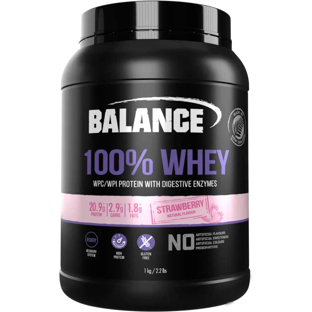 Balance 百伦斯 纯蛋白粉(草莓味) BP0622 1kg【保质期2028.05】 详情图 1