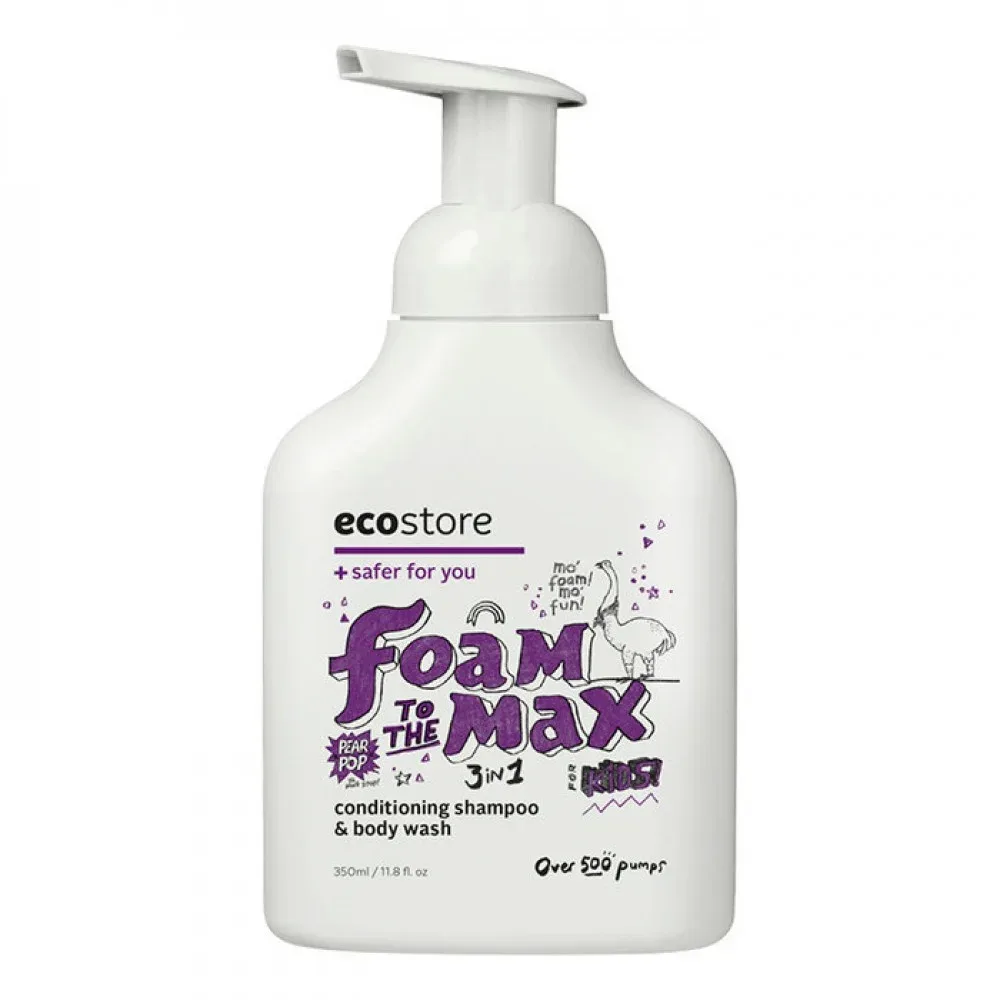 ecostore 宜可诚 宝宝洗发护发沐浴 三合一 香梨味 350ml【保质期2028.02】 详情图 1