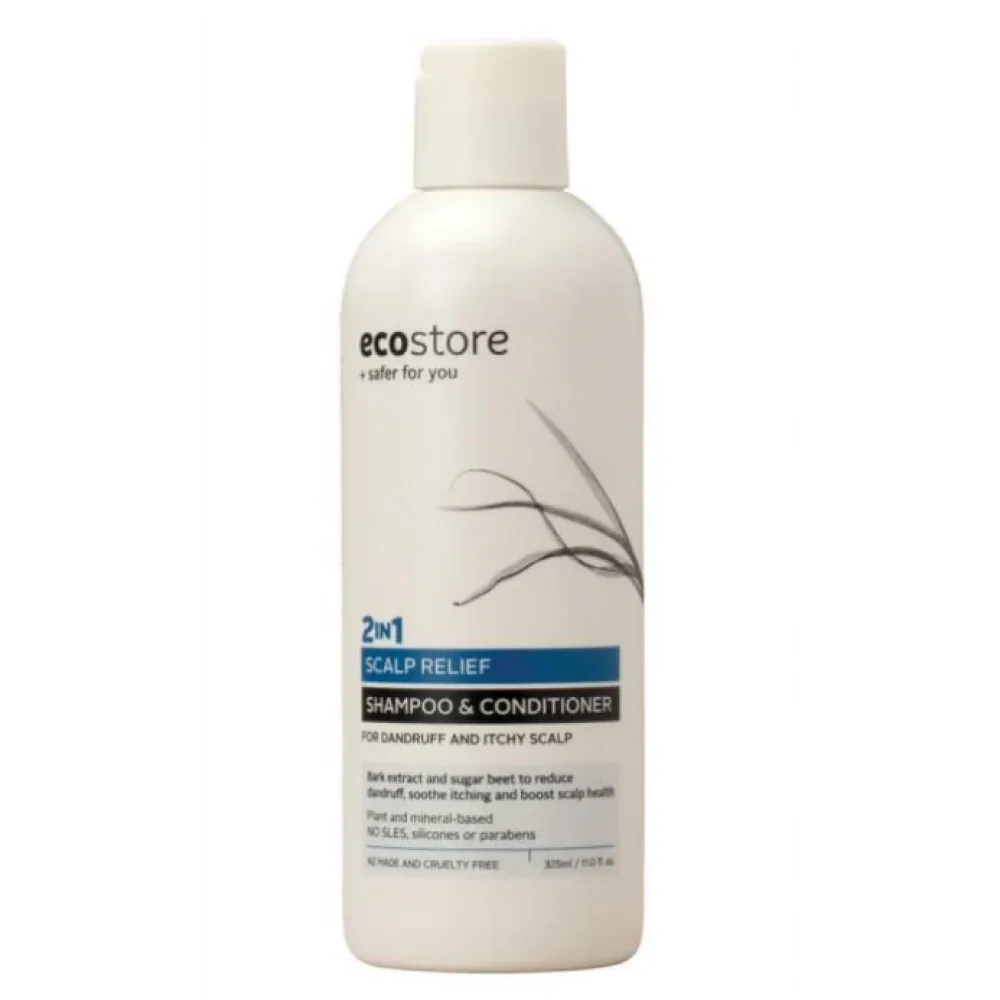 ecostore 宜可诚 头皮舒缓洗发水&护发素 325ml【保质期2028.03】 详情图 1