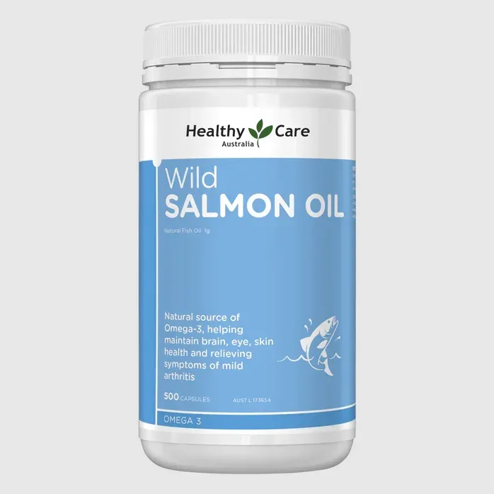 Healthy Care 澳世康 野生三文鱼油1000mg 500粒【保质期2028.03】 详情图 1