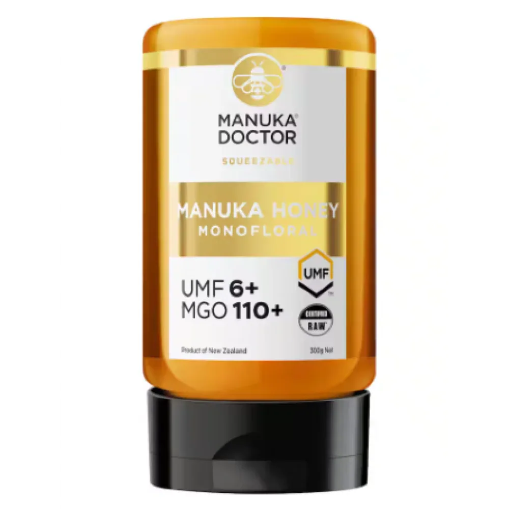 Manuka Doctor 麦卢卡医生 蜂蜜挤压款 300g【保质期2027.04】 详情图 1