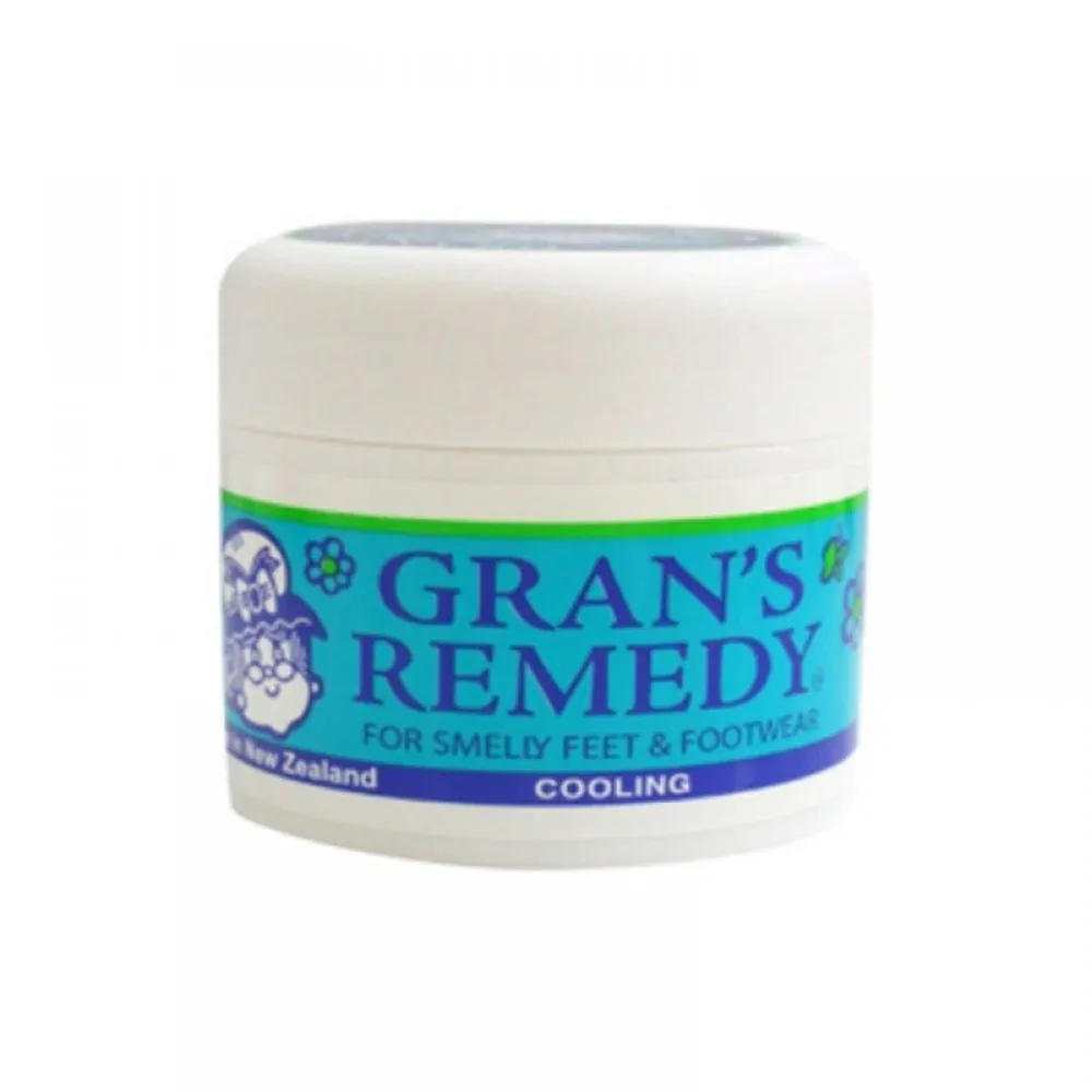 Gran's Remedy 老奶奶 清凉味蓝色盒 老奶奶牌爽脚粉臭脚粉鞋臭粉脚臭粉50g【保质期2030.06】 详情图 1