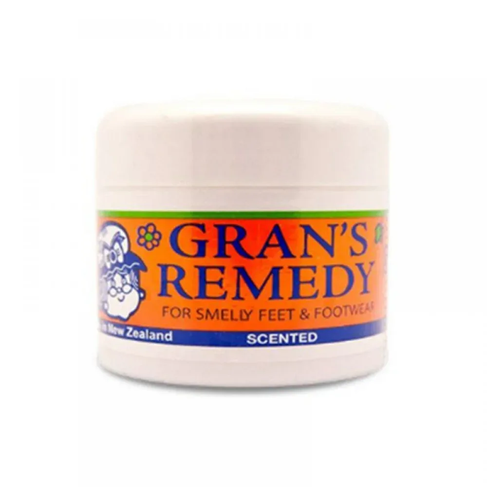 Gran's Remedy 老奶奶 清香味 红色盒 老奶奶牌爽脚粉臭脚粉鞋臭粉脚臭粉50g【保质期2030.01】 详情图 1