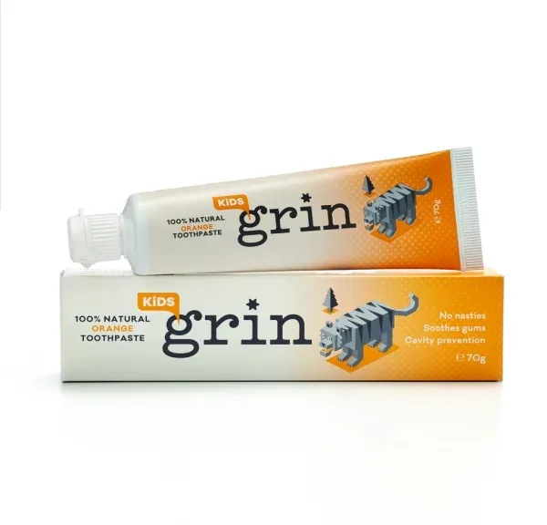 Grin 格润 儿童橙子味牙膏 70g 详情图 1
