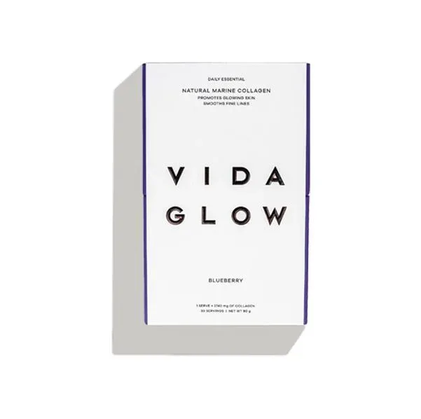 VidaGlow 深海天然胶原蛋白粉3g×30袋 蓝莓味【保质期2028.05】 详情图 1
