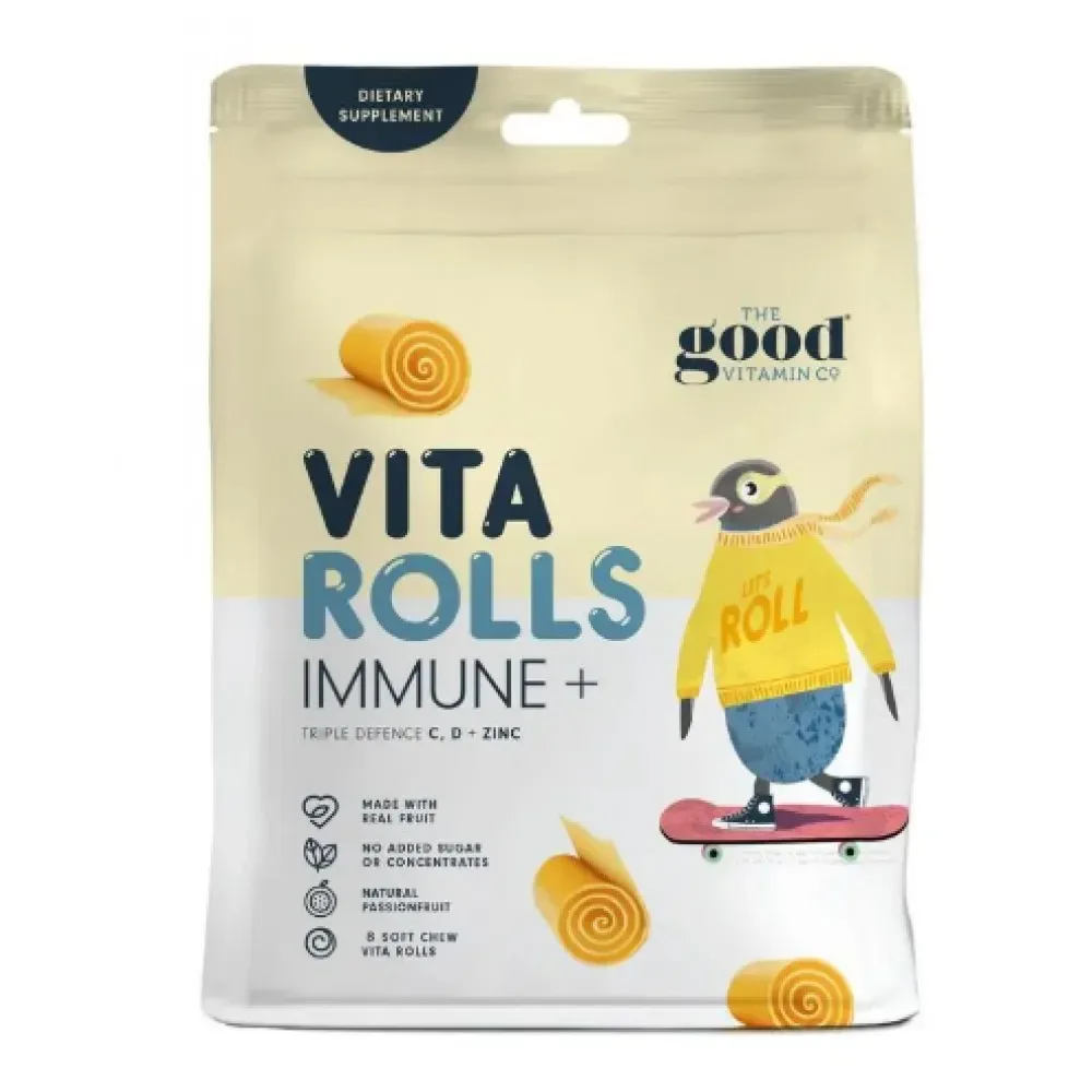 The Good Vitamin Co Vita Rolls Immune+ 水果卷 免疫 8个【保质期2027.12】 详情图 1