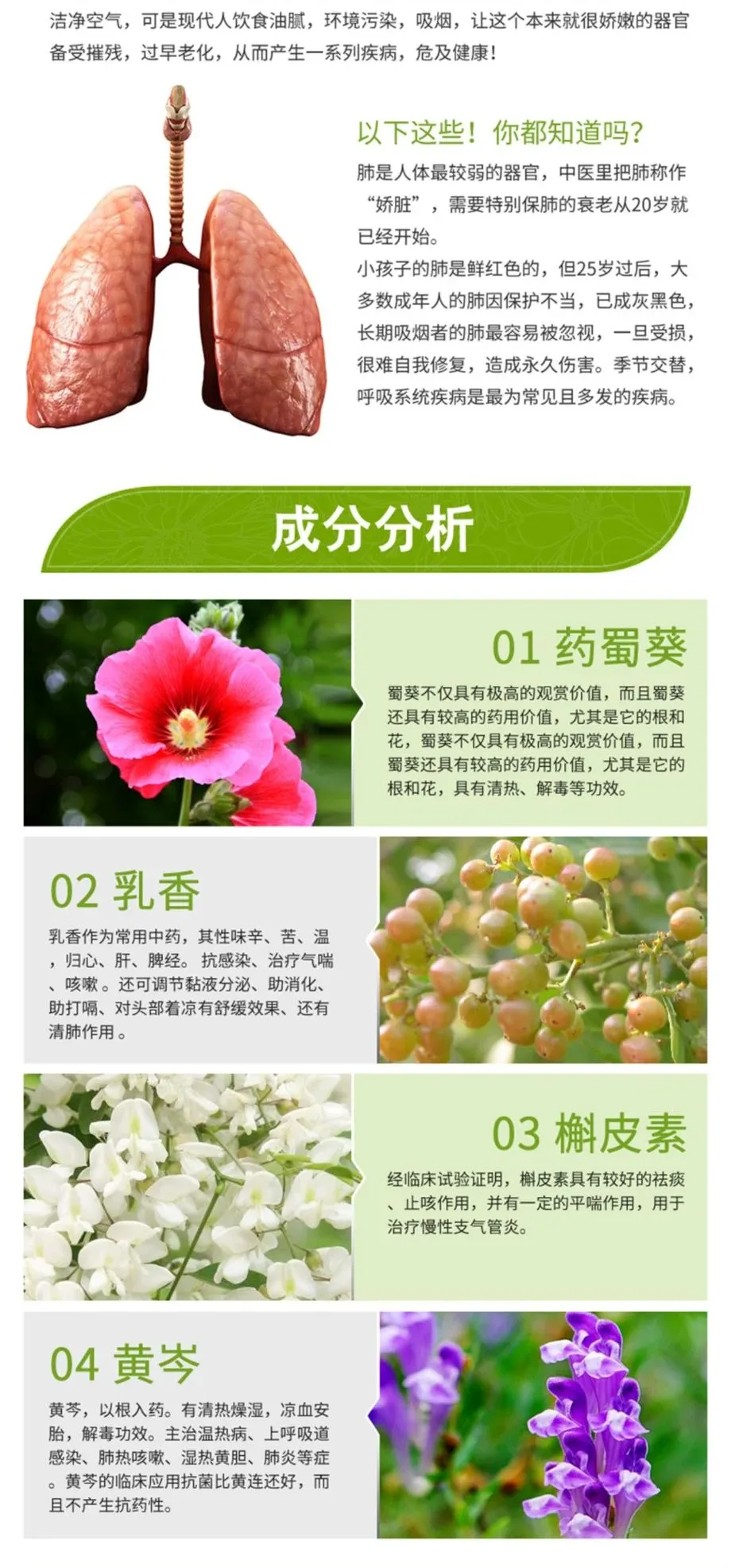 GO Healthy 高之源 清肺胶囊 60粒【保质期2028.07】 详情图 3