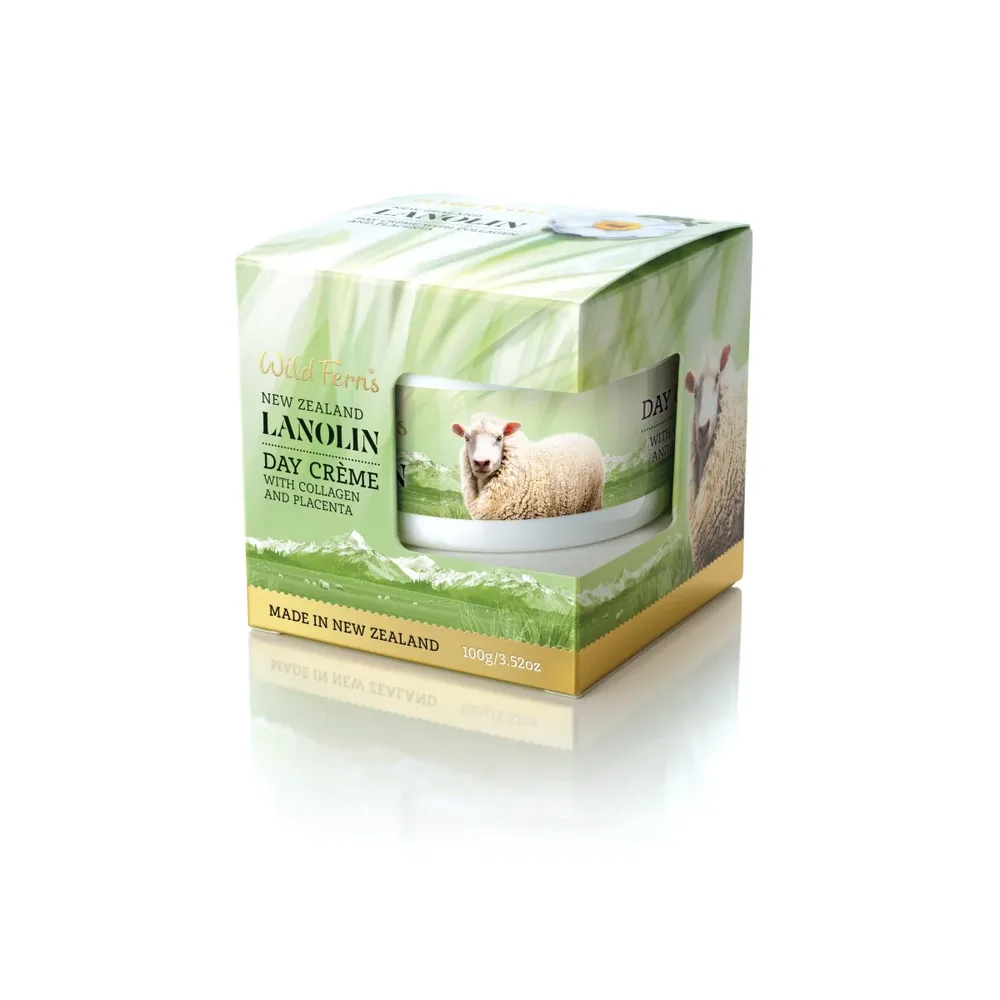 Parrs 帕氏 Lanolin Collagen and Placenta Day Creme 绵羊油胶原蛋白羊胎素日霜100g【保质期2029.08】 详情图 1
