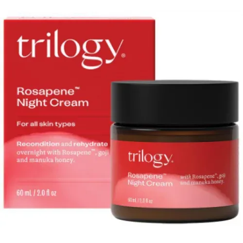 Trilogy 趣乐活 Rosapene Night Cream 60ml 滋润晚霜【保质期2028.11】【规格：单件】 详情图 1