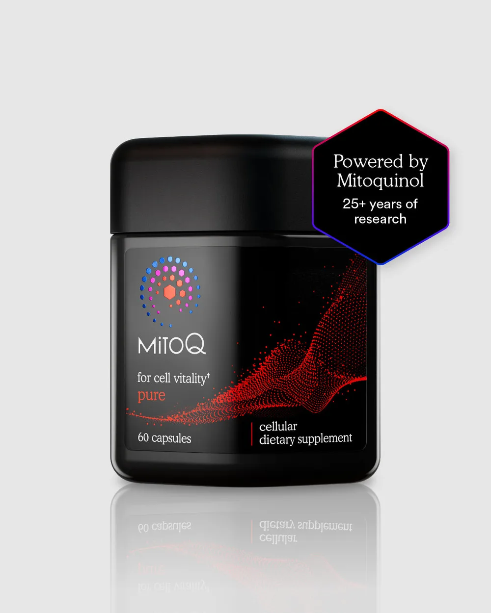 【限时95折】MitoQ Pure Capsule 经典驻颜胶囊 60粒【保质期2028.09】 详情图 1