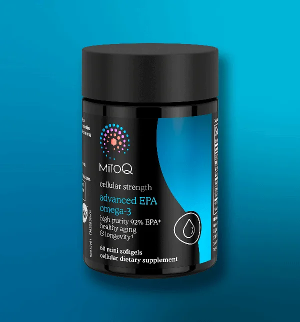 【限时95折】MitoQ 92% EPA Omega-3 高含量EPA鱼油+维D/K2/维E 60粒【保质期2029.03】 详情图 1