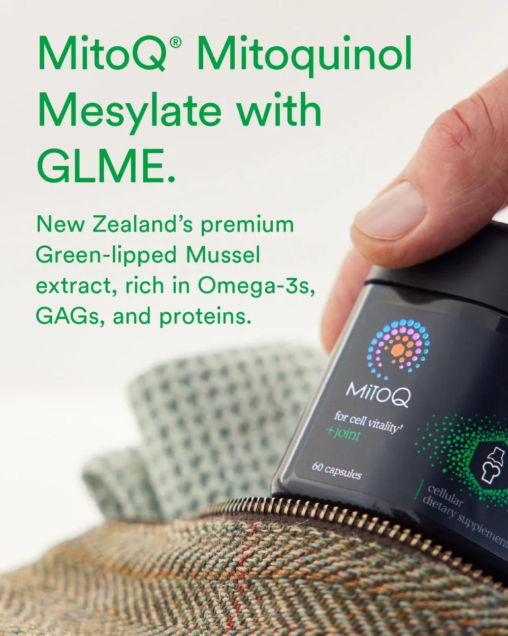 【限时95折】MitoQ Joint Glide 骨赋能胶囊 60粒【保质期2028.08】 详情图 4
