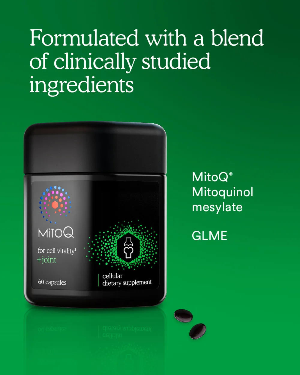 【限时95折】MitoQ Joint Glide 骨赋能胶囊 60粒【保质期2028.08】 详情图 5