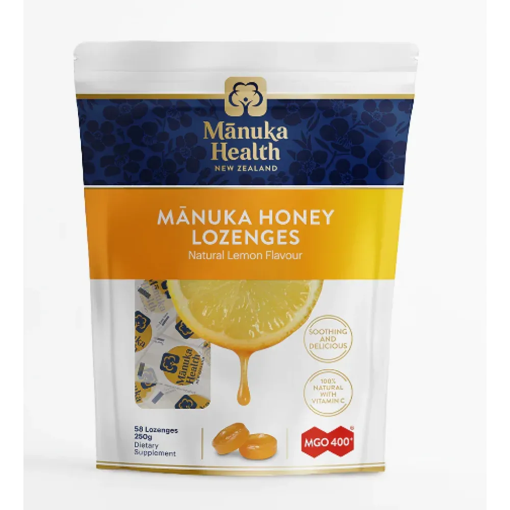 Manuka Health 蜜纽康 柠檬蜂蜜糖250g【保质期2029.07】 详情图 1