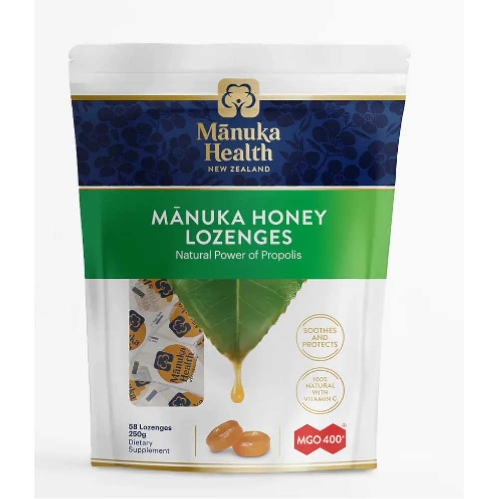 Manuka Health 蜜纽康 蜂胶糖250g【保质期2029.06】 详情图 1