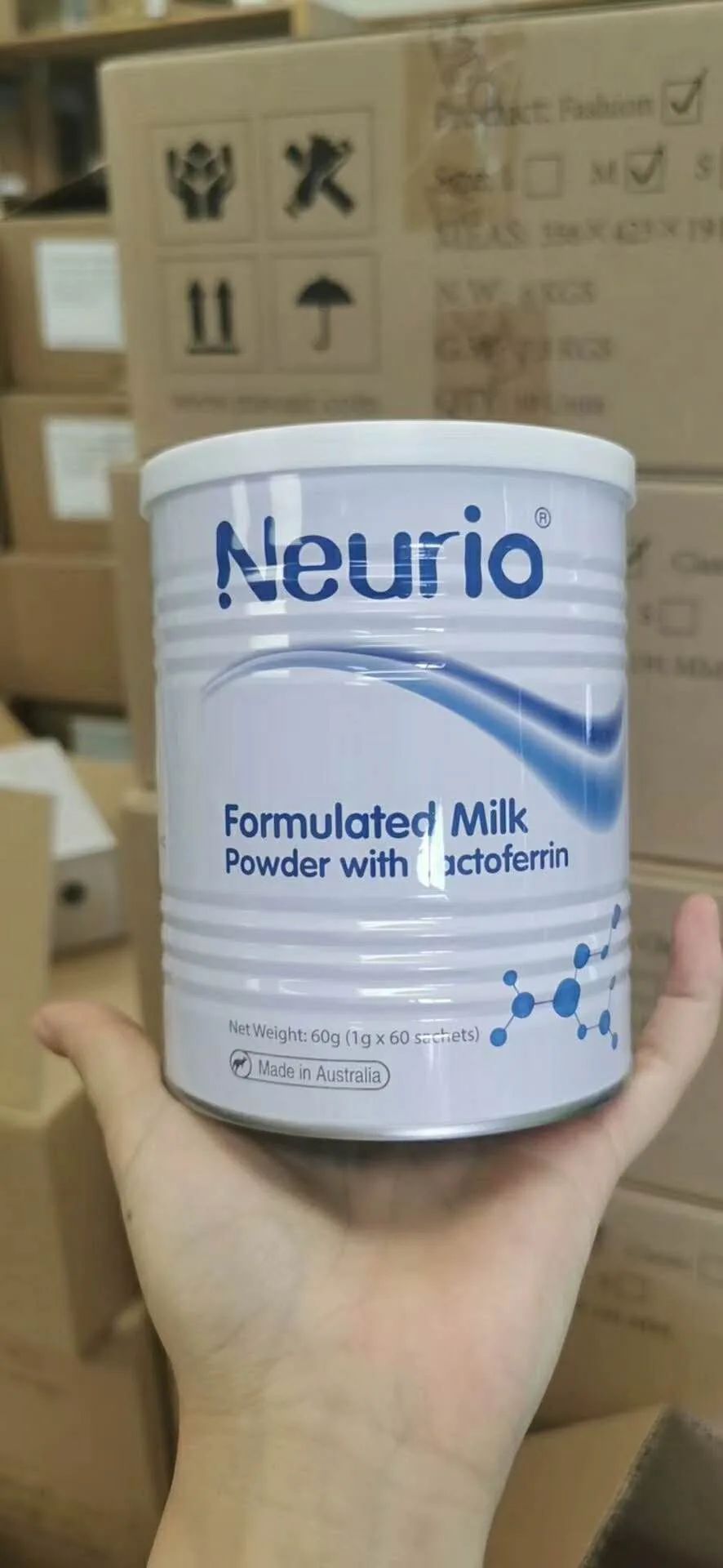 Neurio纽瑞优 乳铁蛋白粉1g*60袋 白金版 详情图 1