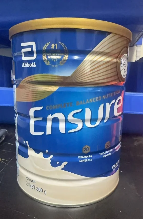 ensure蛋白粉 香草味 新包装800g