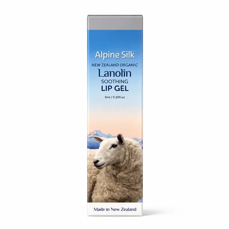 Alpine Silk 艾贝斯 Lanolin Lip Gel 有机绵羊油唇胶 9ml【保质期2030.01】