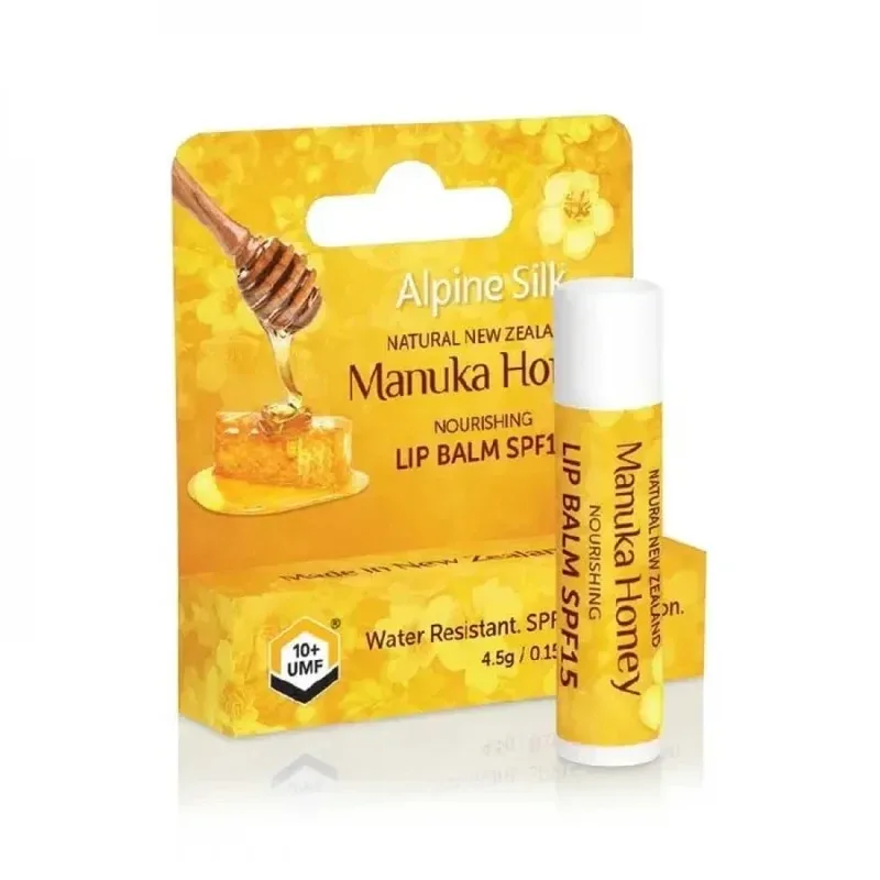 Alpine Silk 艾贝斯 manuka honey lip balm spf15 蜂蜜润唇膏 4.5g【保质期2029.11】