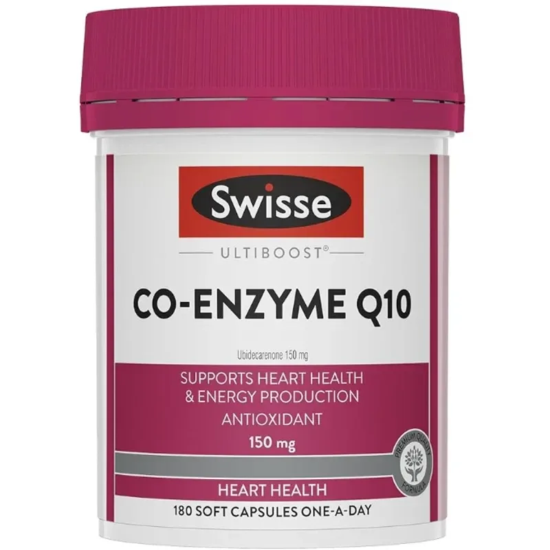 Swisse 斯维诗 辅酶Q10 150mg软胶囊 180粒【保质期2028.03】