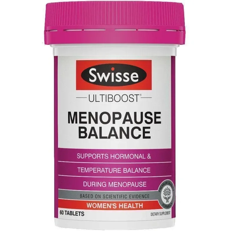 Swisse 斯维诗 女性更年期平衡片 60片【保质期2027.01】