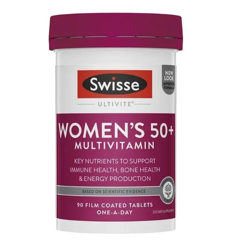 Swisse 斯维诗 50+中老年女性综合维生素片 90片【保质期2028.03】