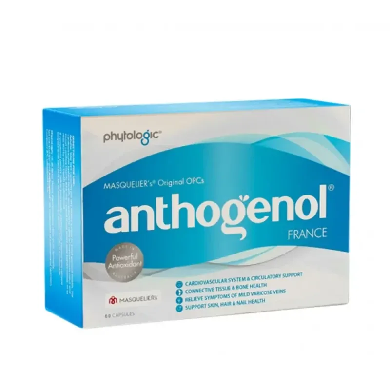 Anthogenol月光宝盒原花青素胶囊葡萄籽精华淡斑 60粒【保质期2028/08】