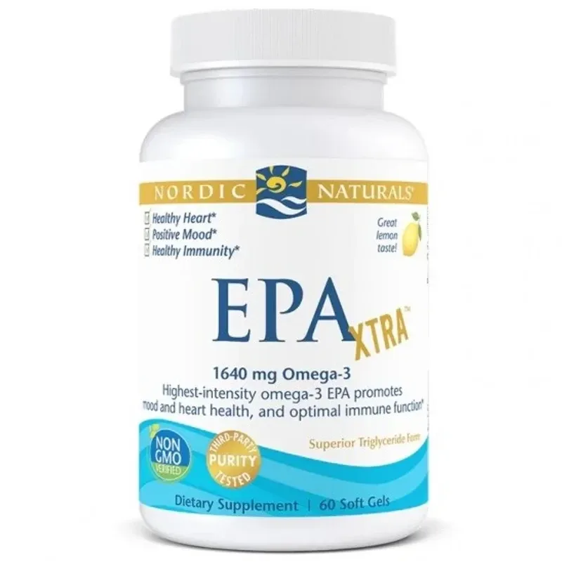 Nordic Naturals 挪威小鱼 高浓缩EPA鱼油 60粒【保质期2028.04】