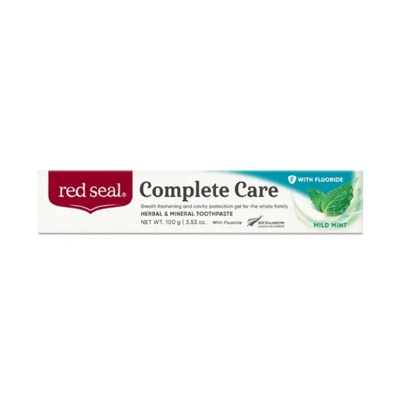 Red Seal 红印 全呵护含氟薄荷牙膏 100g【保质期2029.04】