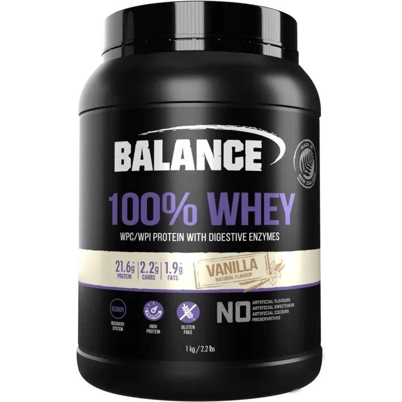 Balance 百伦斯 纯蛋白粉(香草) BP0639 1kg【保质期2028.07】