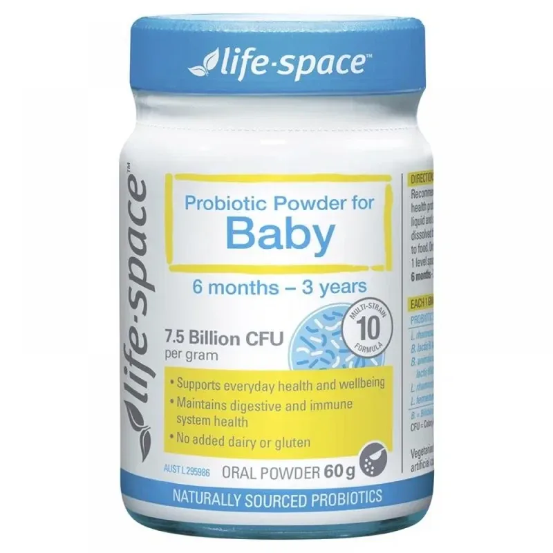 Life-Space 益倍适 宝宝益生菌 肠道与消化营养支持 粉状60克【保质期2028.06】