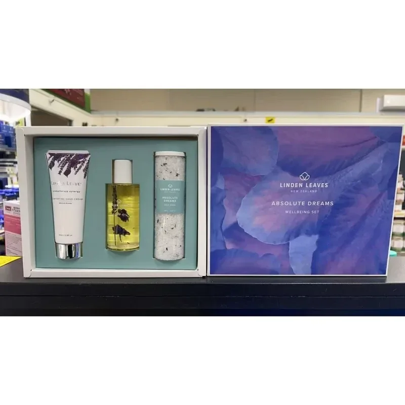 Linden Leaves 琳登丽诗 Absolute Dreams 薰衣草梦境护理套装 身体油100ml+手霜100ml+浴盐240g