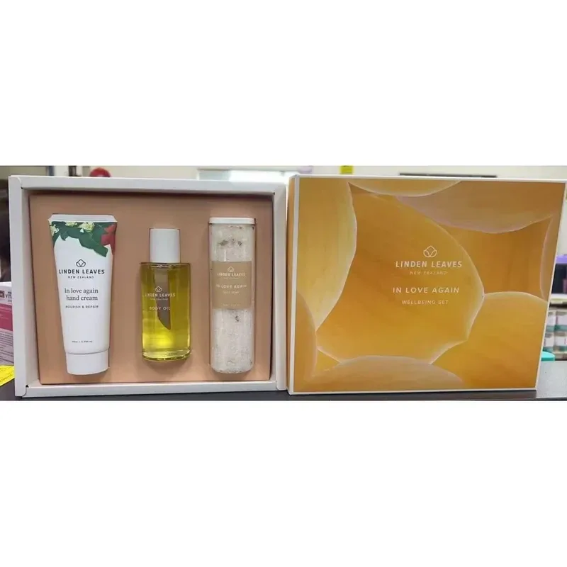 Linden Leaves 琳登丽诗 Pick Me Up 柑橘恋曲护理套装 身体油100ml+手霜100ml+浴盐240g