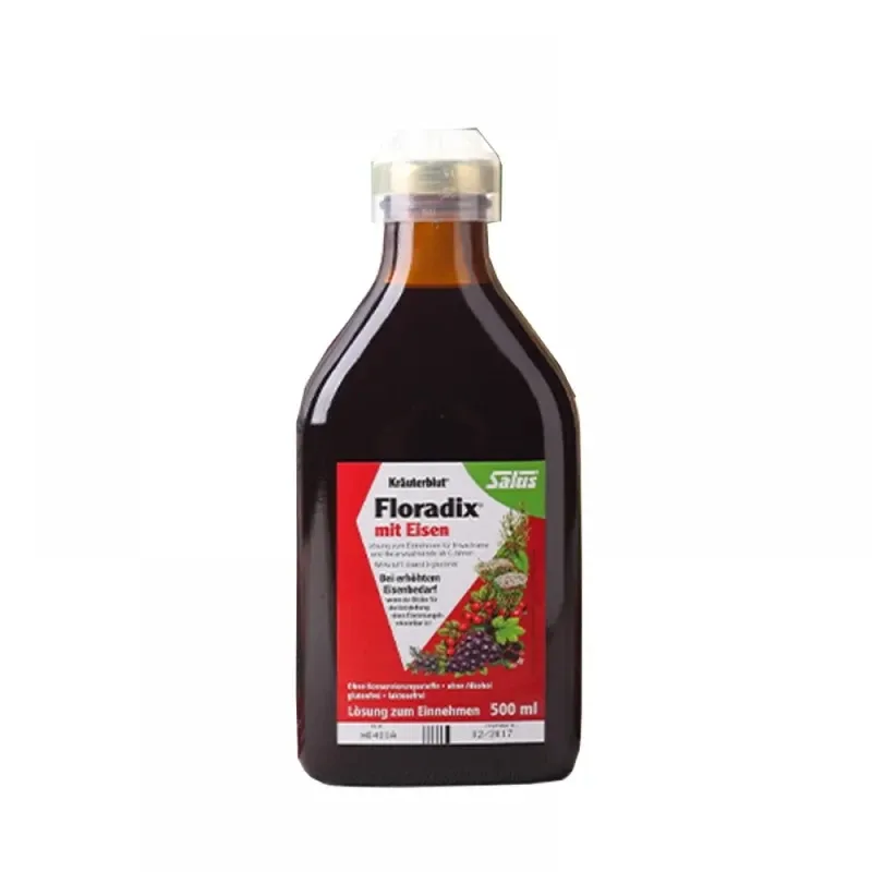 Floradix 铁元 补铁用有机营养液 维他命补铁口服液 500ml【保质期2027.09】