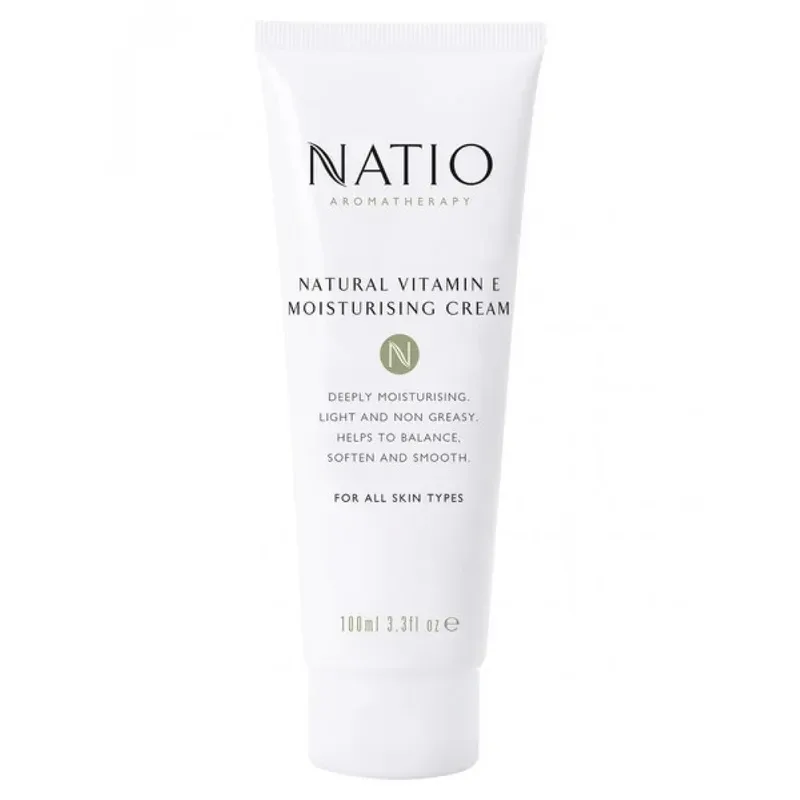 Natio 娜迪奥 天然维生素E面霜 100ml 舒缓干燥,焕亮淡纹(管装)